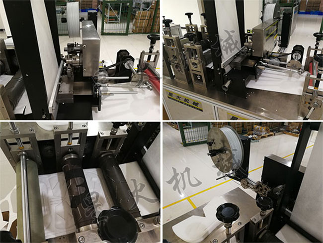 星火江蘇kn95口罩打片設(shè)備細節(jié)展示