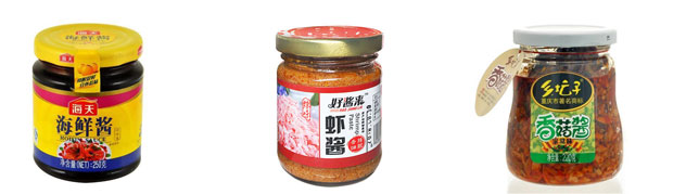 星火自動化海鮮醬灌裝生產線樣品展示