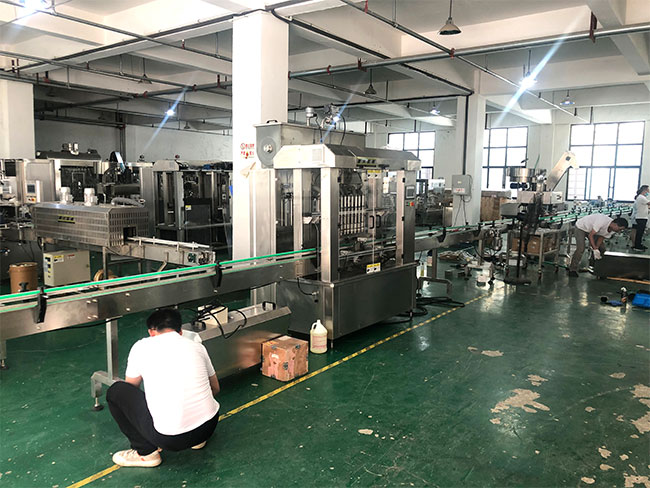 自動化辣椒醬生產(chǎn)線設備展示